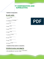 Activity Comparatives and Superlatives