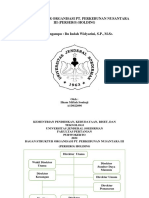 Tugas Analisis Struktur Organisasi Perusahaan Dasmen A - A1D022096 - Ilham Miftah Sonhaji