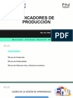 Ejercicios de Indicadores de Produccción