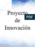 Proyecto de Innovación