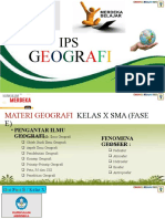 Perkembangan Ilmu Geografi