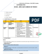 3° Grado - Actividad N°05 - Dia 19 de Marzo