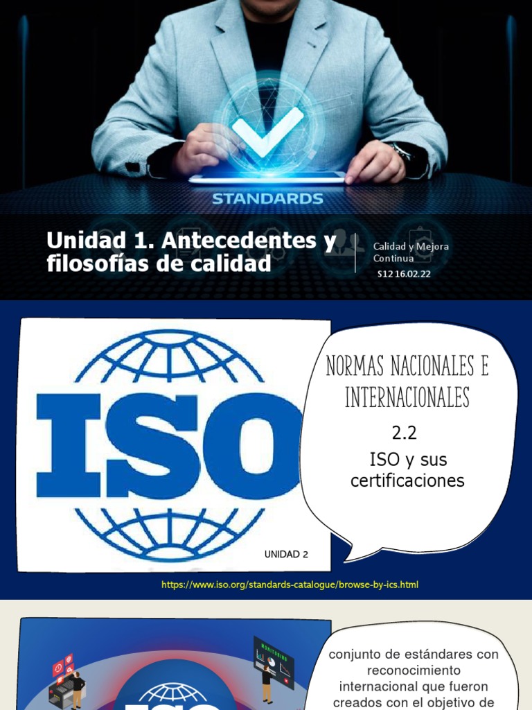Normas ISO: Estándares Internacionales | PDF | Organización ...
