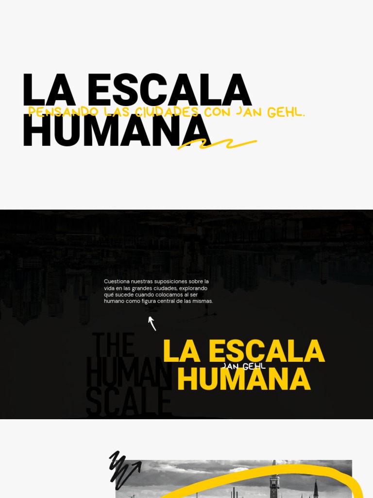 La escala humana en el urbanismo: las ideas de Jan Gehl | PDF | Urbanismo