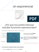 Función Exponencial