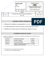 Examen Blanc 2022