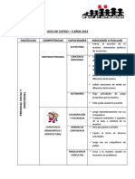 Lista de Cotejo 3 AÑOS Final-2014