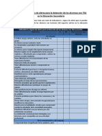 Autismo en La Educación Secundaria. Indicadores y Signos de Alerta para La Detección