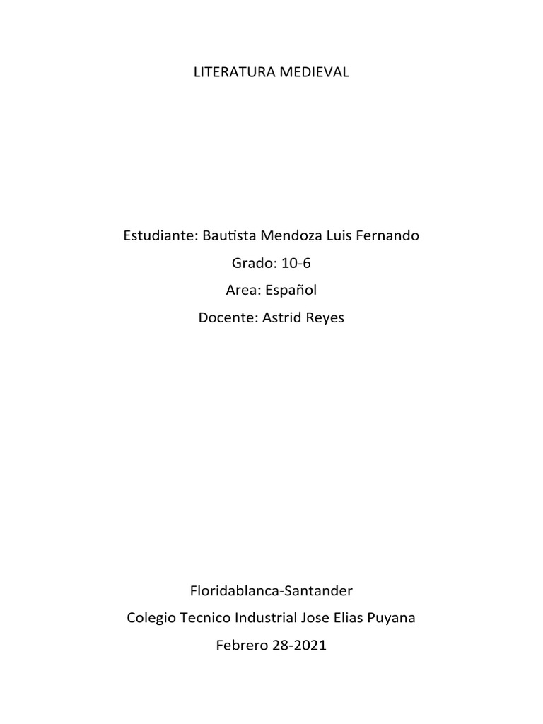 Asereje A Deje Mejebbe Tu Mejele Serri Nowa | PDF | Edades medias | Poesía