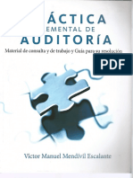 Práctica Elemental de Auditoría Sexta Edición - Mendivil