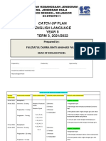 CATCH UP PLAN: BAHASA INGGERIS TAHUN 5C