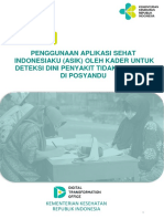 Panduan Penggunaan Aplikasi Sehat Indonesiaku ASIK - Deteksi Dini PTM - Kader