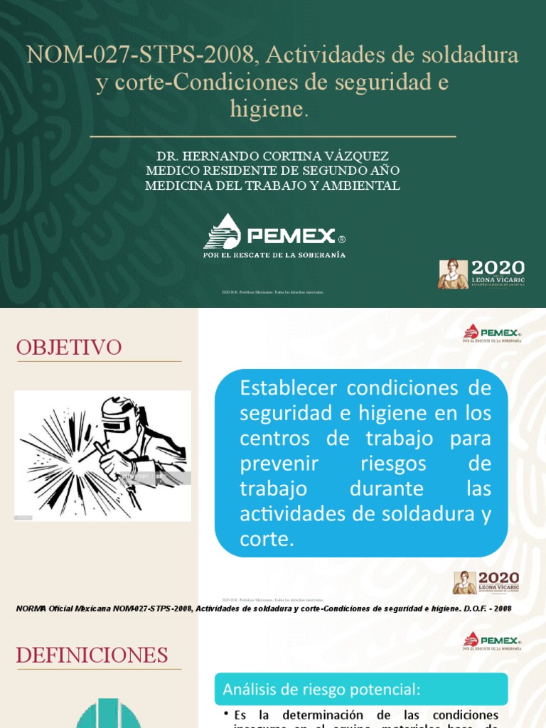 Nom 027 stps 2008 descargar gratis pdf soldadura construcci n