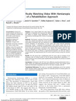 Measuring The Difficulty Watching Video With Hemianopia