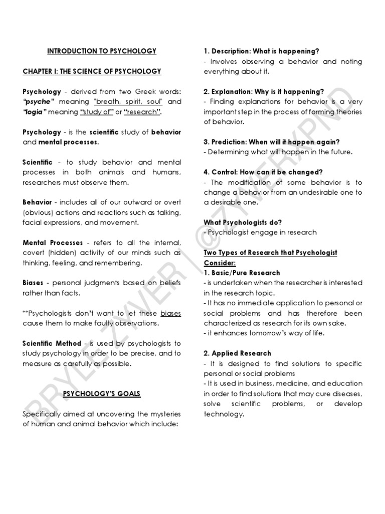 Unconscious Behavior in Psychology | PDF | Neuron | Nervous System