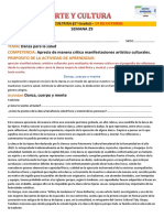 Semana 29 Arte 5° Danza para La Salud