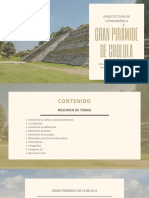 Gran Piramide de Cholula