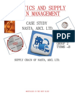 Logistics and Supply Chain Management: Case Study, - Nasta Abcl LTD