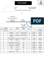 Perez Romero - David - Presupuesto Del Proyecto.