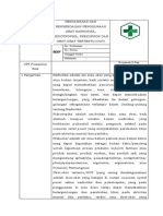 Sop Pengawasan Dan Pengendalian Penggunaan Obat Narkotika, Psikotropika, Prekursor Dan Obat-Obat Tertentu (Oot)