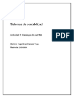 Catálogo de Cuentas