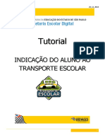 Como indicar aluno ao transporte escolar