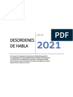 Compilado Desordenes de Habla - Fundamentos 2021