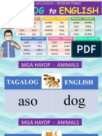 Tagalog To English