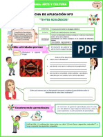 1° Ficha de Aplicación-Sesión3-Sem.3-Exp.3 - Arte y Cultura