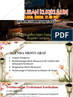 Pembentangan Agenda Mesyuarat Kurilulum Bil2