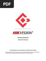 HikCentral Professional V1.6.0 - AE Specification - 20200302