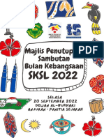 Buku Program Majlis Penutupan Sambutan Bulan Kebangsaan SKSL