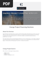 Energy Project Financing