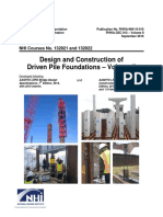 Design and Construction of Driven Pile Foundations Manual