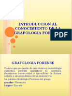 Historia de La Grafologia.