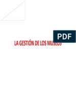 Gestión Museos