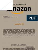 PEST Analysis of AMAZON