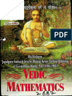 Vedic Mathematics - Bharati Krishna Tirth Ji Maharaj - Text