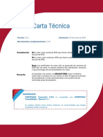 Carta Tecnica Comercial 201