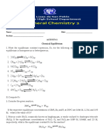 Activity 2 Chemical Equilibrium