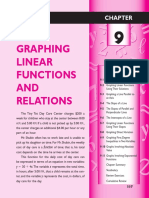 Chapter09 - graphing linear functions and relations