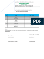 Jadwal Pembersihan Ruangan Kantor