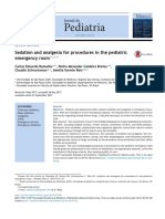 Sedation and Analgesia For Procedur in The Pediatric Emergency Room