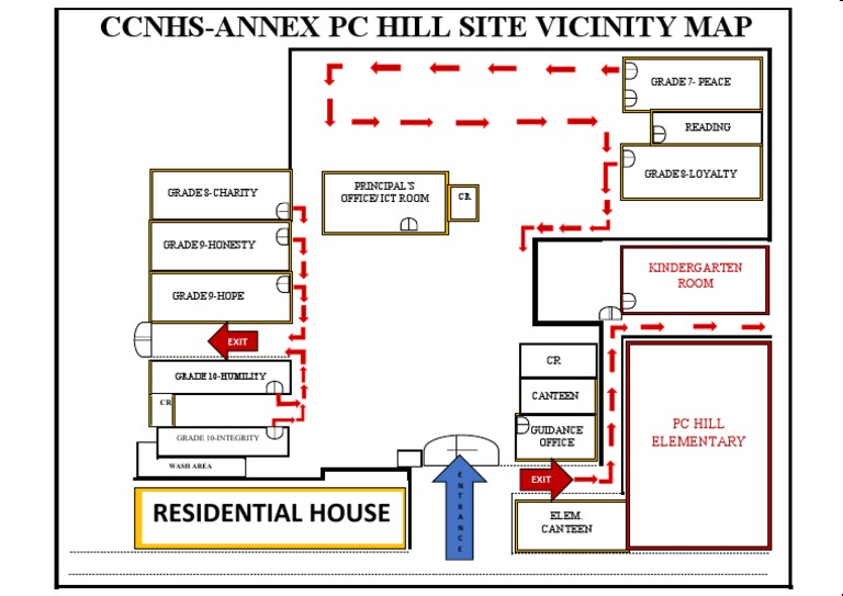 PC Hill Site Vicinity Map Sketch | PDF