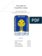 Master Budget dan Akuntansi Pertanggungjawaban