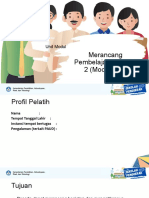 Merancang Pembelajaran PAUD (Modul Ajar)