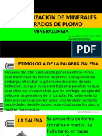 CARACTERIZACION DE MINERALES SULFURADOS DE PLOMO (1)