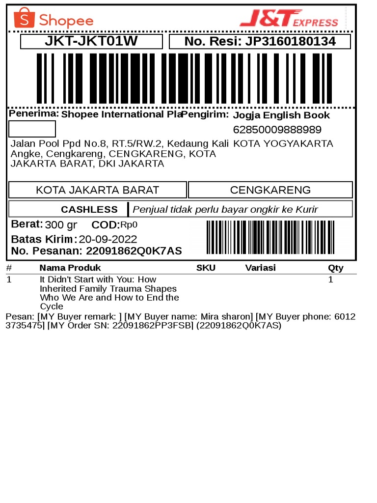 Label Pengiriman - Reguler-4 - 5 | PDF
