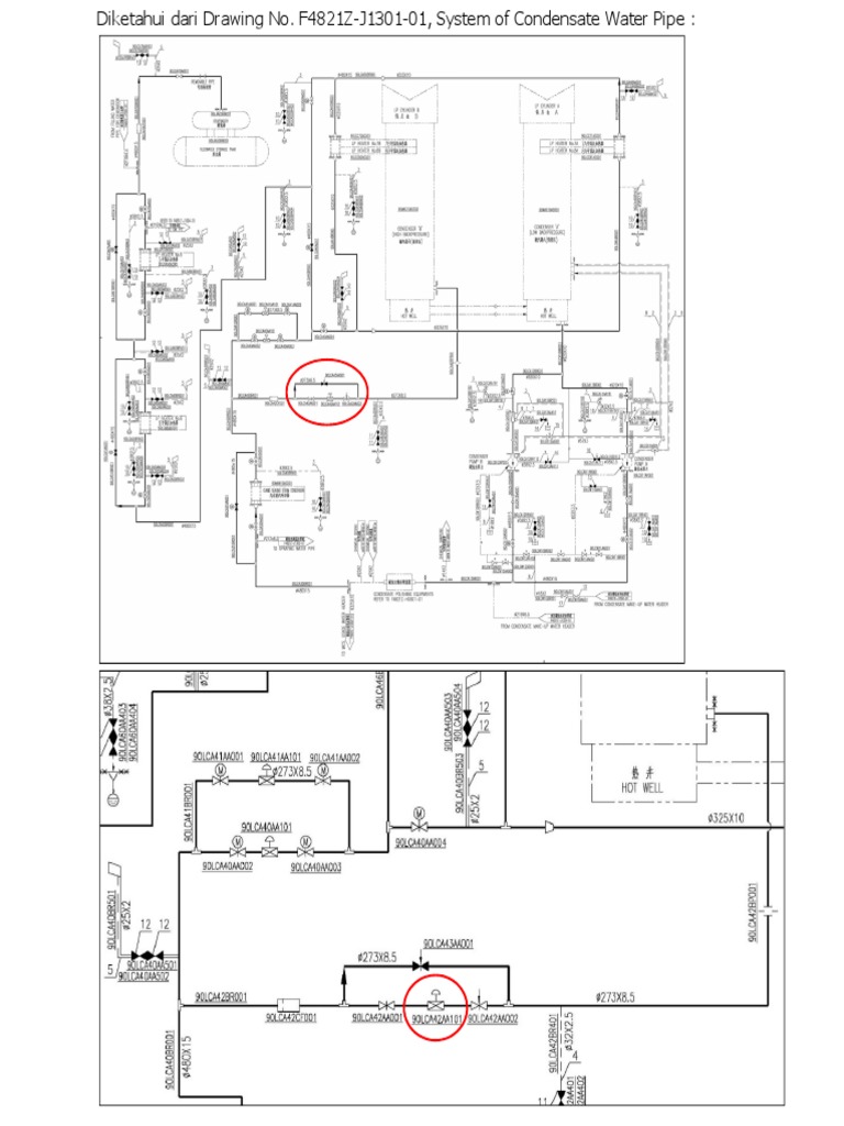 ECP Pemasangan Duplex-Strainer Pada CEP Recirculating System CR | PDF