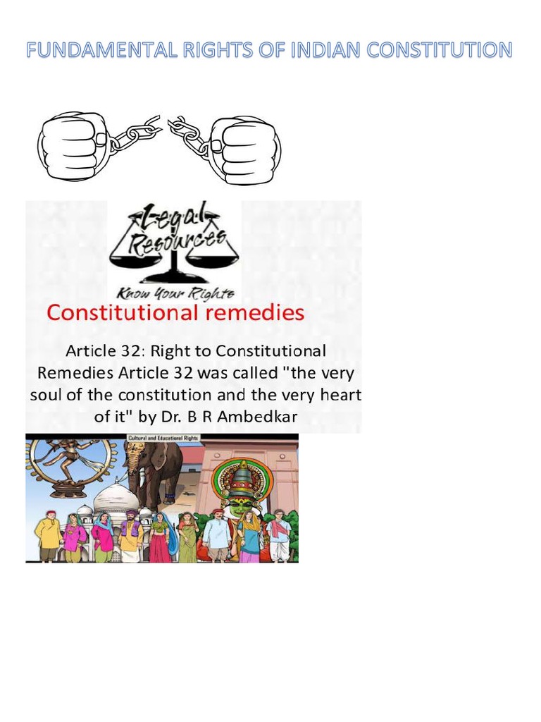 Fundamental Rights Of Indian Constitution Notes